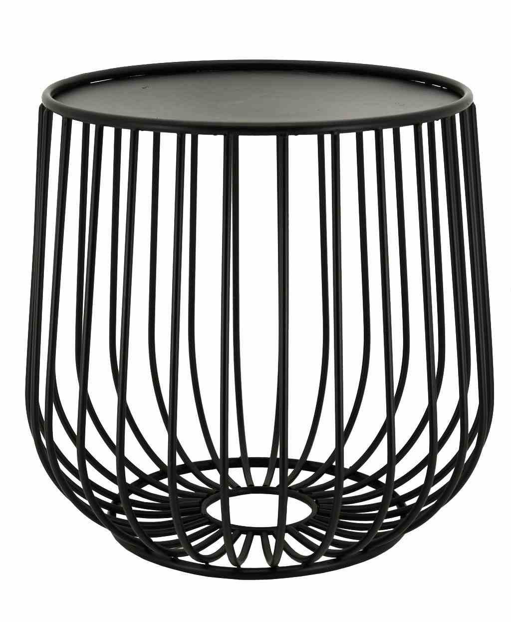 salon-complet-table-basse-metal-noir